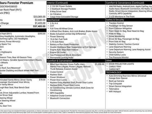 Used 2025 Subaru Forester Premium AWD/4WD image 2