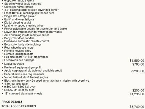 Used 2016 Chevrolet Silverado 2500 LT w/ LT Convenience Package image 8