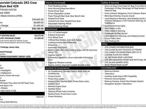 Certified 2025 Chevrolet Colorado ZR2 w/ Midnight Edition AWD/4WD image 28