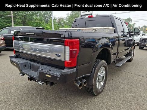 Used 2017 Ford F350 Platinum w/ Platinum Ultimate Package AWD/4WD image 11