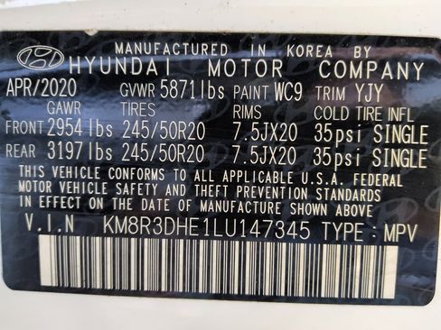 Used 2020 Hyundai Palisade SEL AWD/4WD image 33