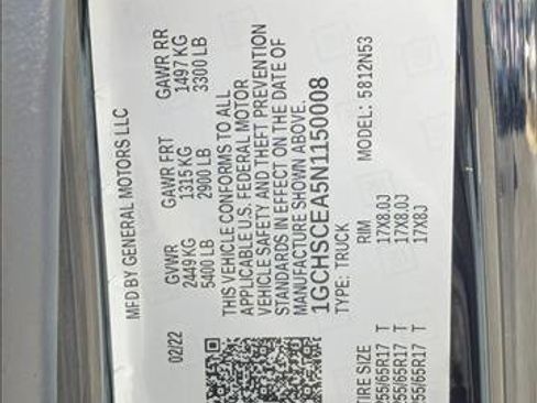 Used 2022 Chevrolet Colorado LT w/ Fleet Safety Package image 20