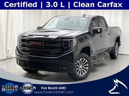 Certified 2022 GMC Sierra 1500 AT4 w/ Sierra Safety Plus Package image 1