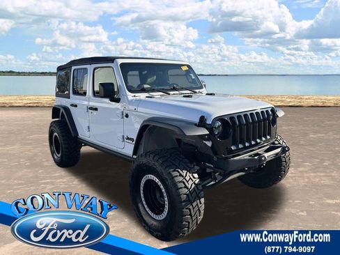 Used 2023 Jeep Wrangler Unlimited Sport w/ Xtreme 35 Tire Package image 1