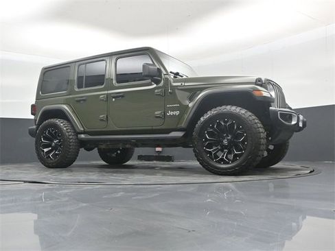 Used 2021 Jeep Wrangler Unlimited Sahara w/ Uconnect 4C Nav & Sound Group image 38