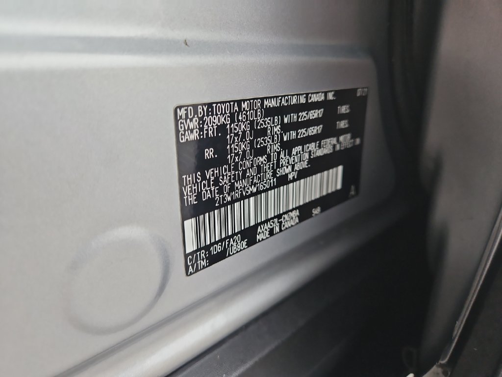Certified 2021 Toyota RAV4 XLE w/ Convenience Package FWD image 25