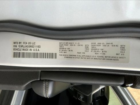 Used 2021 Jeep Grand Cherokee L Laredo w/ Luxury Tech Group I image 30