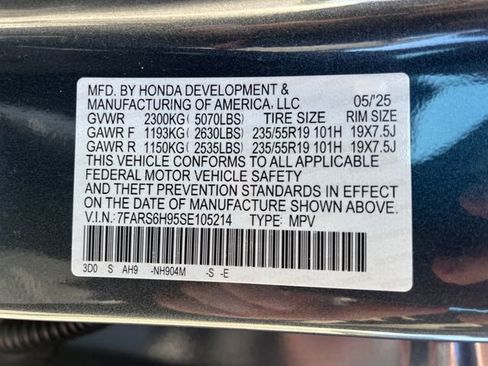 Certified 2025 Honda CR-V Sport Touring image 17