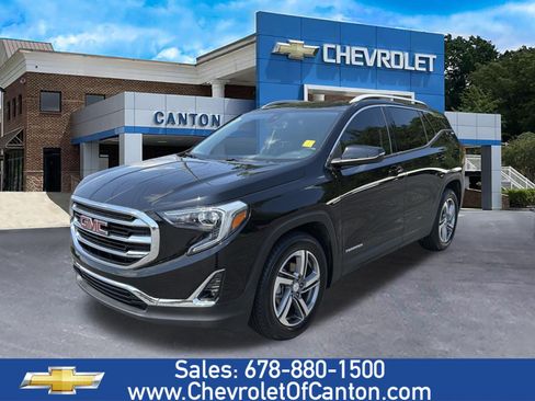 Used 2021 GMC Terrain SLT w/ Infotainment Package II FWD image 1