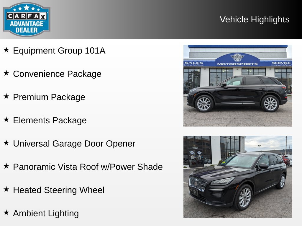 Used 2020 Lincoln Corsair AWD w/ Premium Package image 4