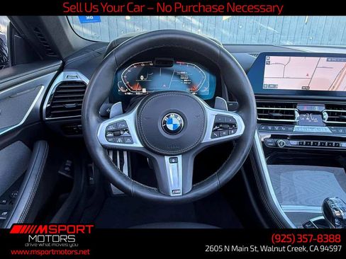 Used 2020 BMW 840i Convertible w/ M Sport Package RWD image 17