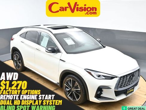 Used 2022 INFINITI QX55 Luxe w/ Cargo Package AWD/4WD image 1