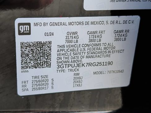 Used 2024 GMC Sierra 1500 Elevation AWD/4WD image 40