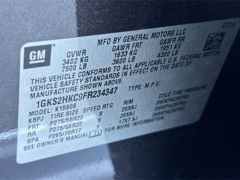 Used 2015 GMC Yukon XL SLT w/ Open Road Package image 30