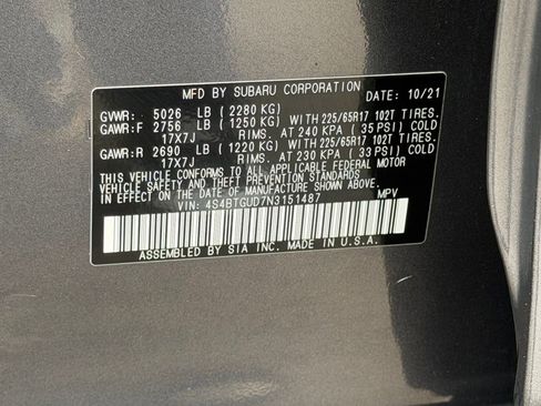 Used 2022 Subaru Outback Wilderness image 28