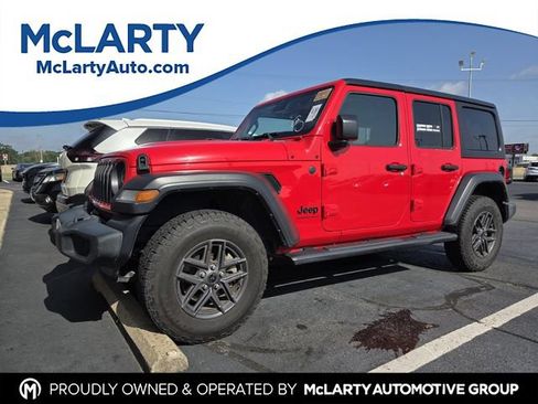 Used 2024 Jeep Wrangler Unlimited Sport AWD/4WD image 1
