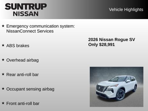 Used 2026 Nissan Rogue SV AWD/4WD image 23