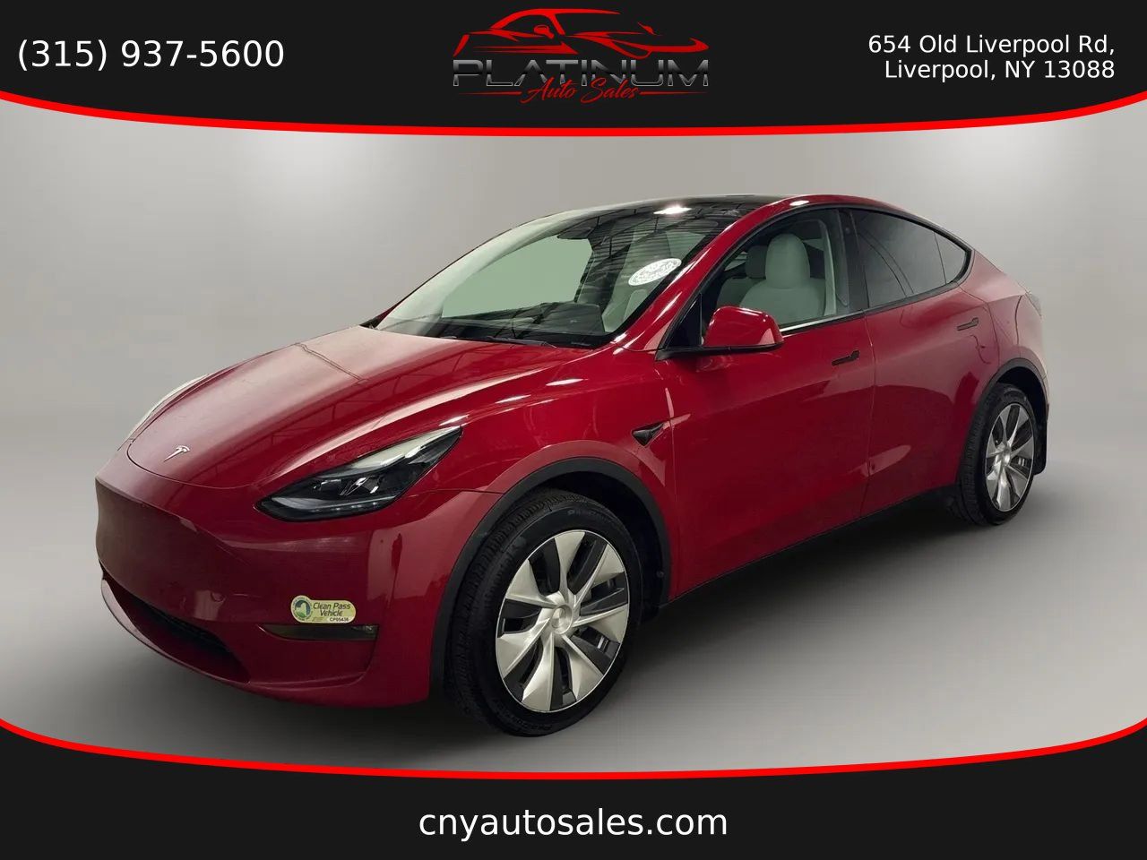Used 2022 Tesla Model Y Long Range AWD/4WD image 1