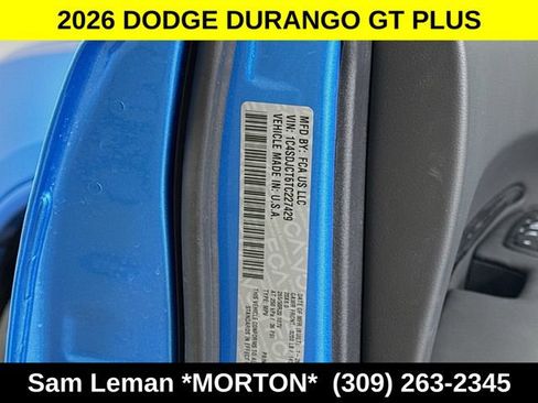 New 2026 Dodge Durango GT image 33