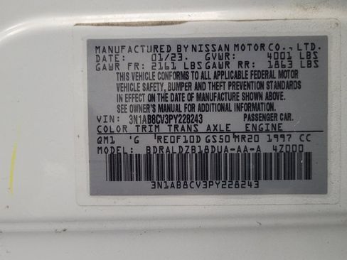 Used 2023 Nissan Sentra SV FWD image 33