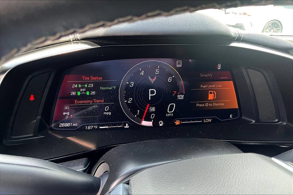 Used 2022 Chevrolet Corvette Stingray Preferred Cpe w/ Z51 Performance Package RWD image 13