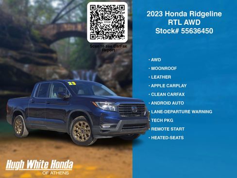 Used 2023 Honda Ridgeline RTL image 6