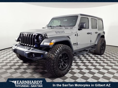 Used 2021 Jeep Wrangler Unlimited Sport AWD/4WD image 1