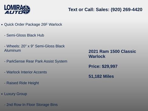 Used 2021 RAM 1500 Warlock AWD/4WD image 8