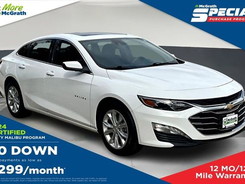 Used 2024 Chevrolet Malibu LT image 1
