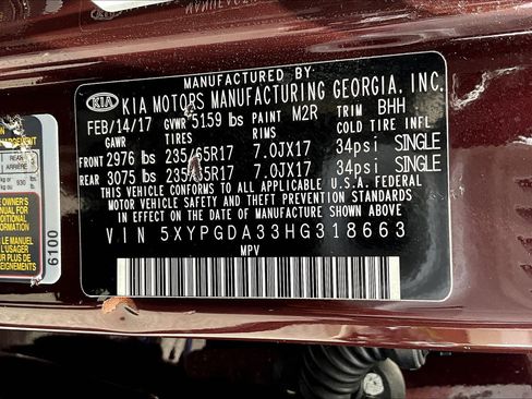 Used 2017 Kia Sorento LX image 29