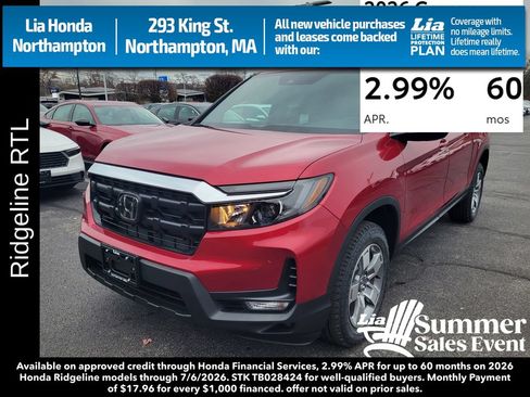 New 2026 Honda Ridgeline RTL image 9