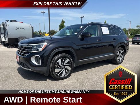 Used 2024 Volkswagen Atlas SEL AWD/4WD image 1