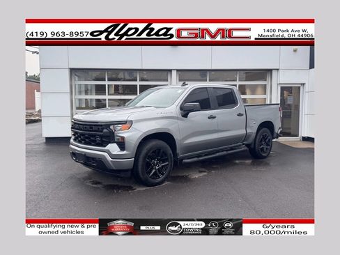Used 2024 Chevrolet Silverado 1500 Custom AWD/4WD image 1