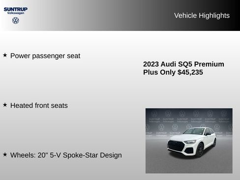 Used 2023 Audi SQ5 Premium Plus w/ Premium Plus Package AWD/4WD image 26