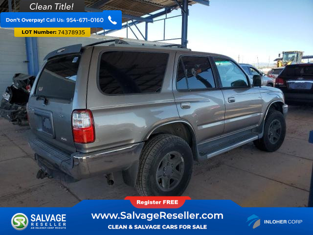 Used 2001 Toyota 4Runner SR5 w/ Upgrade Value Pkg 3 RWD image 4