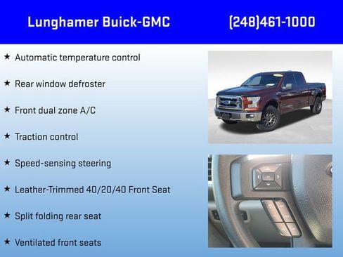 Used 2015 Ford F150 XLT AWD/4WD image 12