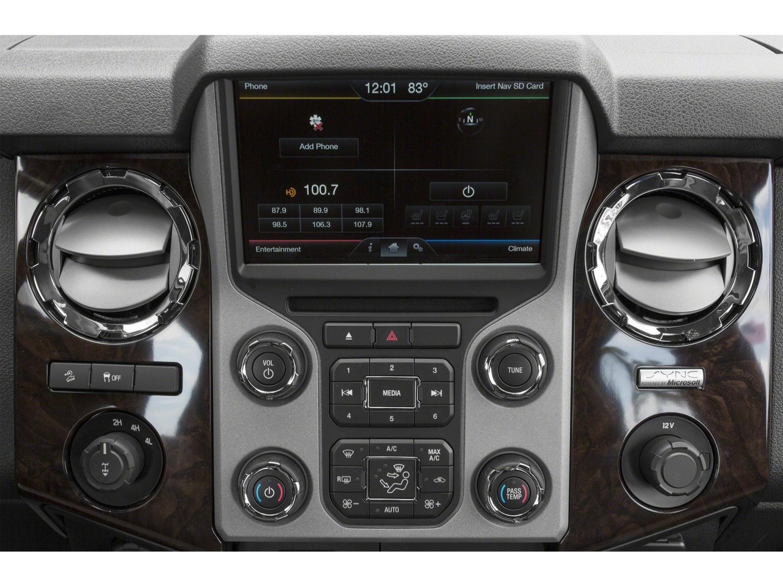 Used 2015 Ford F250 Lariat w/ Lariat Ultimate Package AWD/4WD image 14