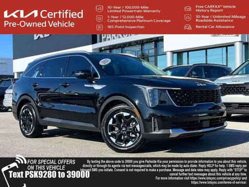 Certified 2025 Kia Sorento S w/ Panoramic Sunroof Package image 1