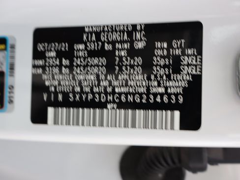 Used 2022 Kia Telluride EX w/ EX Premium Package AWD/4WD image 45