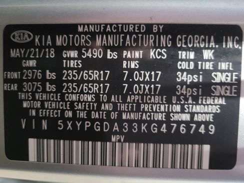 Used 2019 Kia Sorento LX image 33