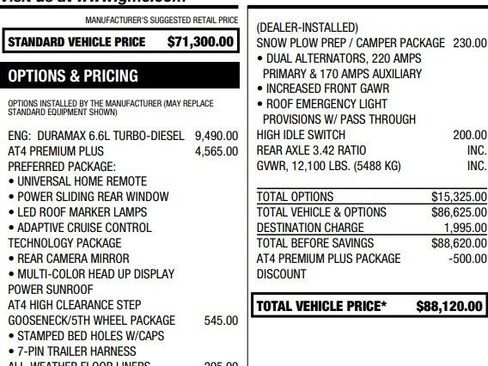 Certified 2024 GMC Sierra 3500 AT4 w/ AT4 Premium Plus Package image 3