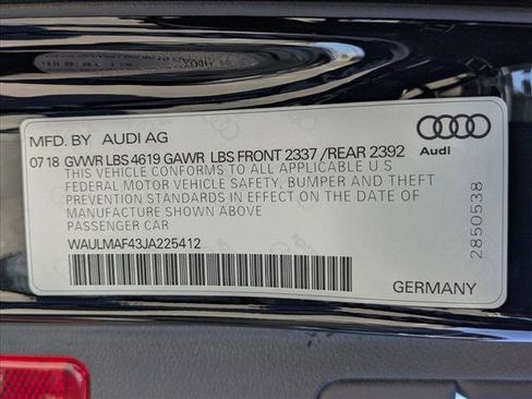 Used 2018 Audi A4 2.0T Ultra Premium Plus w/ Premium Plus Package FWD image 26