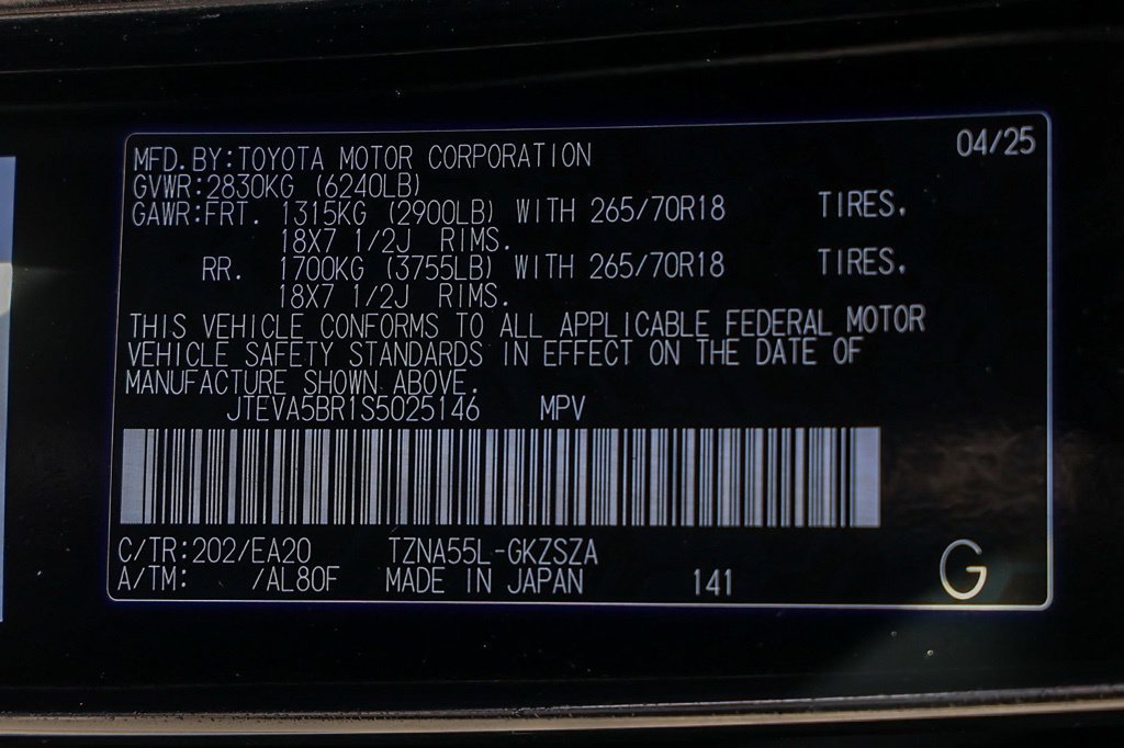 Used 2025 Toyota 4Runner TRD Off-Road Premium w/ Tow Technology Package AWD/4WD image 36