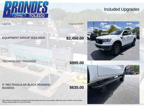 Used 2021 Ford Ranger XLT w/ Equipment Group 302A High AWD/4WD image 6