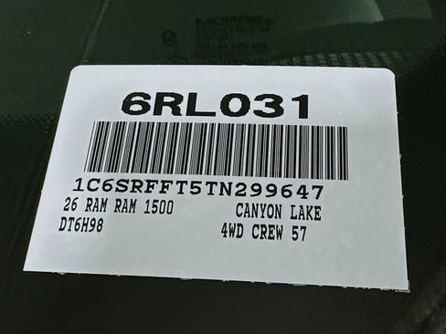 New 2026 RAM 1500 4x4 Crew Cab image 18