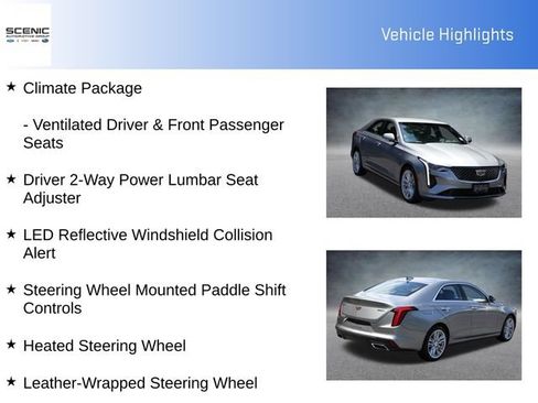 Used 2023 Cadillac CT4 Premium Luxury w/ Climate Package RWD image 15