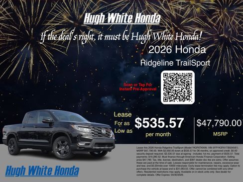 New 2026 Honda Ridgeline TrailSport image 3