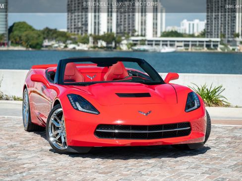 Used 2014 Chevrolet Corvette Stingray Convertible w/ 3LT Preferred Equipment Group image 2