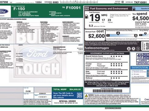 New 2026 Ford F150 XL w/ Tow/Haul Package AWD/4WD image 10