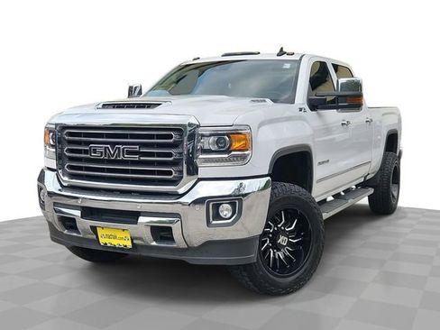 Used 2018 GMC Sierra 2500 SLT w/ Duramax Plus Package AWD/4WD image 1